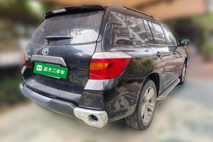 Used Toyota Highlander 2009 2.7L Two-Wheel Drive 5-Seater Sport Edition Rear Right 45 Deg