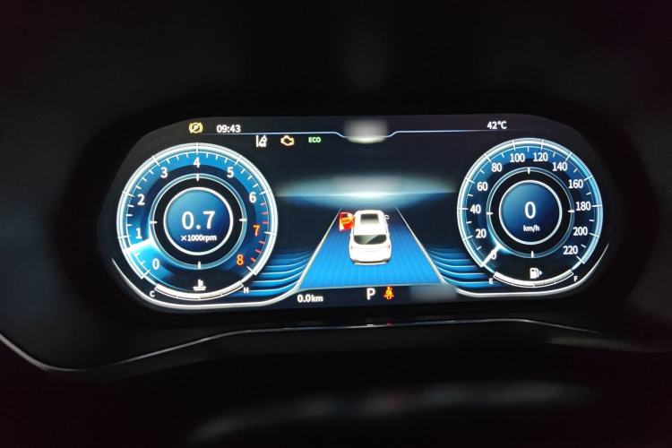 Used FORTHING T5 2018 300T DCT Smart Version Instrument Cluster