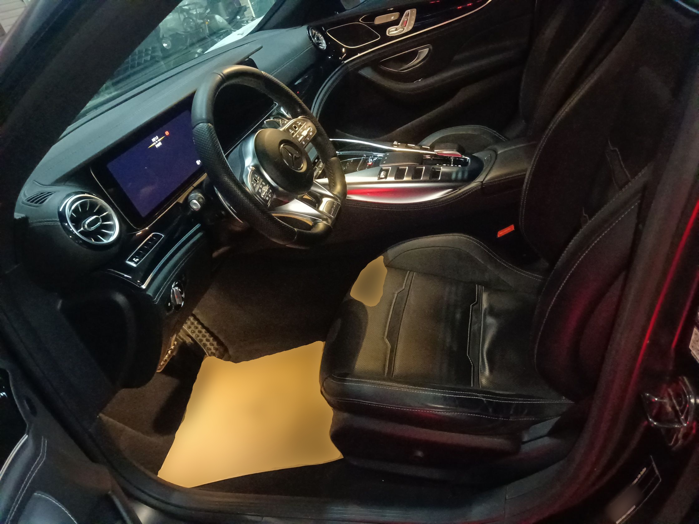 Avant de la voiture