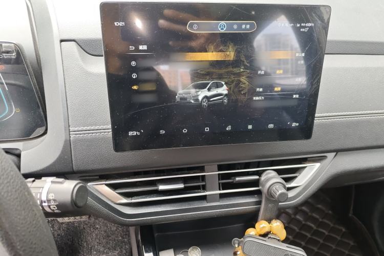 Used BYD Yuan New Energy 2019 EV360 Smart Connect Enjoyment Model Audio And AC Panel