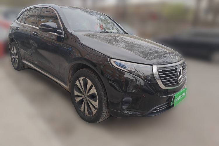 Used Mercedes-Benz EQC 2021 EQC 350 4MATIC Front Right 45 Deg
