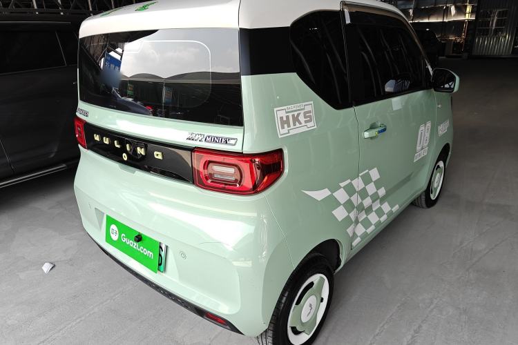 Used Wuling Hongguang MINIEV 2021 Macaron Fashion Model Lithium Iron Phosphate Rear Right 45 Deg