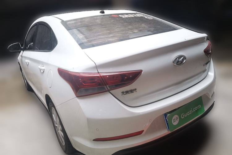 Used Hyundai Verna (new generation) 2016 1.4L Manual Cool Edition GLS Rear Left 45 Deg