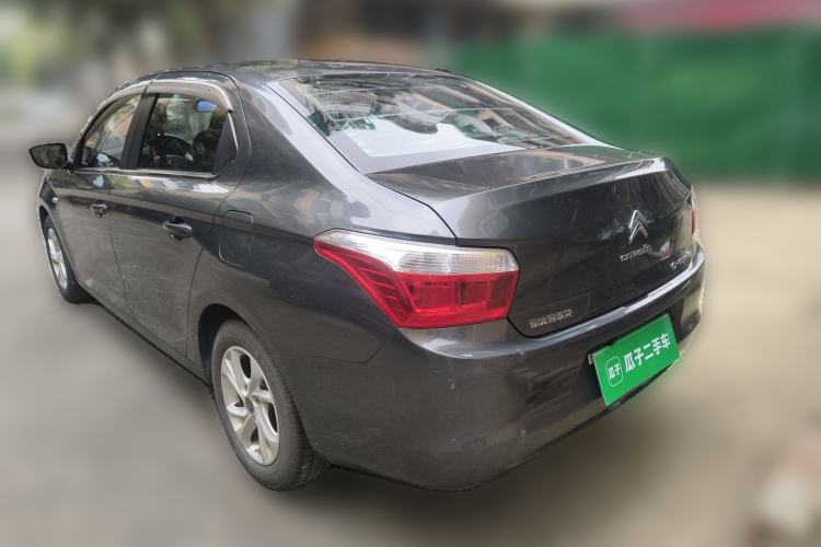 Used Citroen Elysee 2014 1.6L Manual Fashion Edition Rear Left 45 Deg