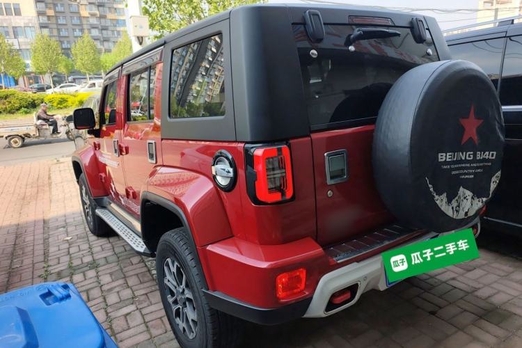 Used BAIC Off-Road BJ40 2020 2.0T Automatic Four-Wheel Drive Urban Hunter Edition Chivalrous Type Rear Left 45 Deg