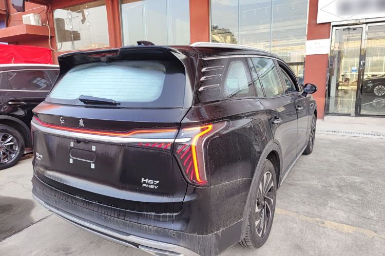 Used Hongqi HS7 PHEV 2024 2.0T PHEV Four-Wheel Drive Flagship Edition 6 Seats Rear Right 45 Deg