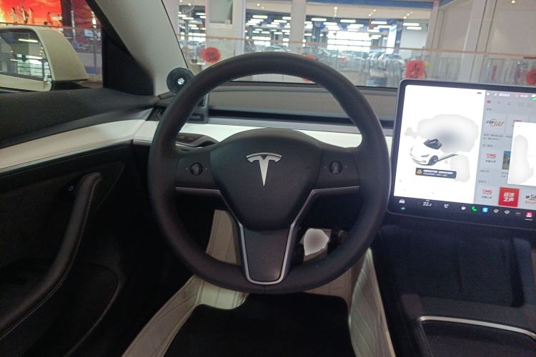 Used Tesla Model 3 2021 Revised Version Standard Range Rear-Wheel Drive Upgraded Edition 3D1 Steering Wheel