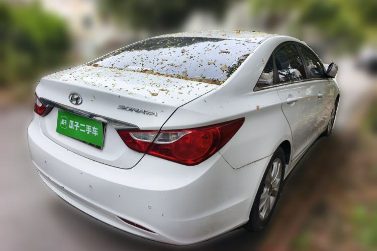 Used Hyundai Sonata 2011 2.0L Automatic Leading Edition Rear Right 45 Deg