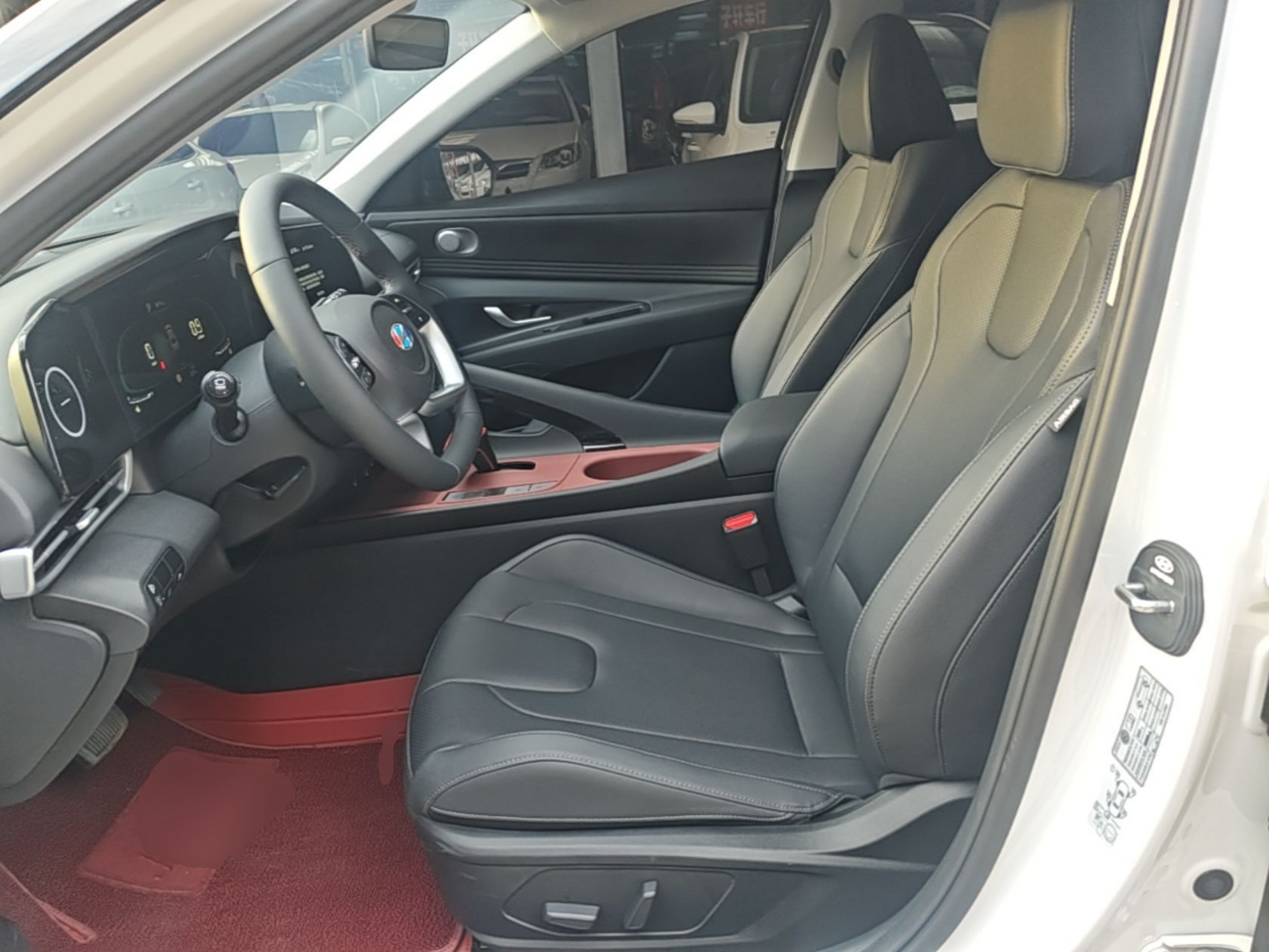 Avant de la voiture
