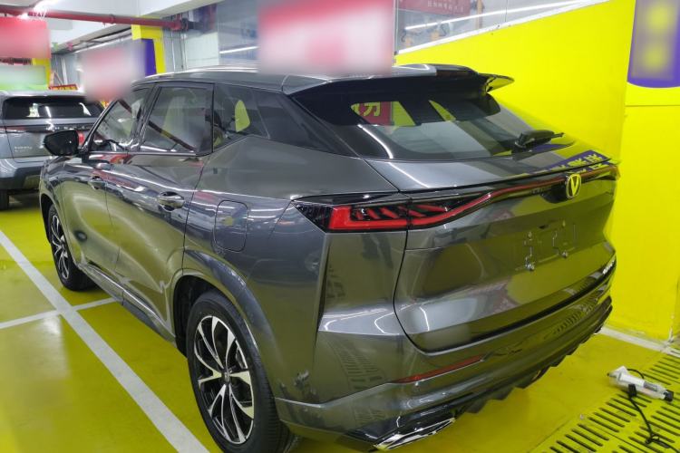 Used CHANGAN UNI-Z New Energy 2024 Blue Whale Smart Electric iDD 125km Excellence Model Rear Left 45 Deg