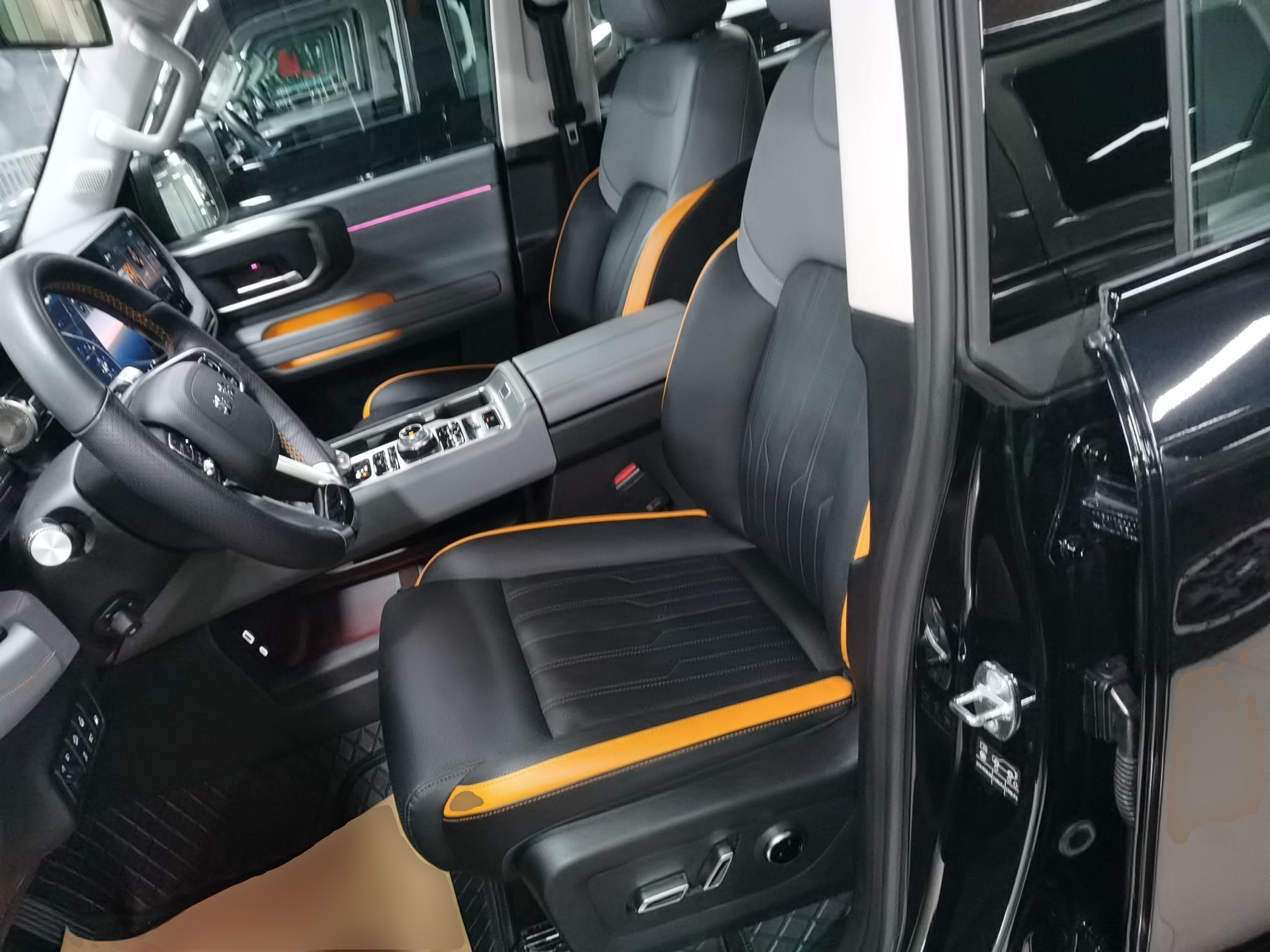 Avant de la voiture