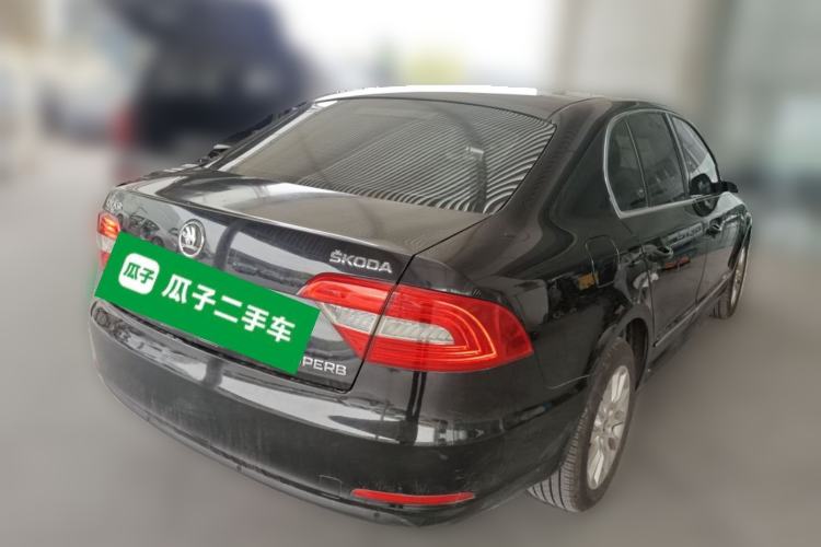 Used Skoda Superb 2013 1.4 TSI DSG Prestige Edition Rear Right 45 Deg