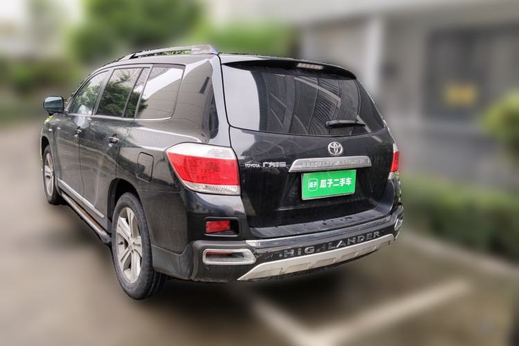 Used Toyota Highlander 2012 2.7L Two-Wheel Drive 7-Seater Luxury Edition Rear Left 45 Deg