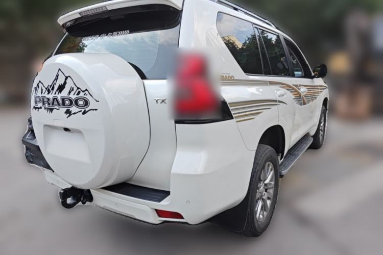 Used Toyota Prado 2018 3.5L Automatic TX-L with Rear-Mounted Spare Tire
