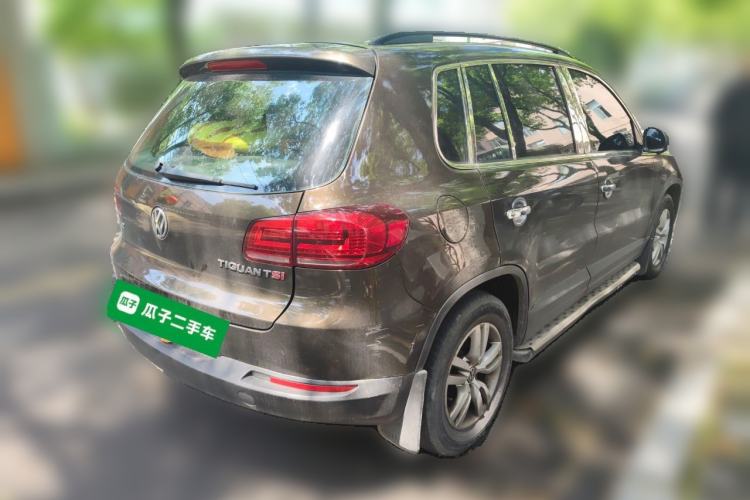 Used Volkswagen Tiguan 2015 1.8TSI Automatic Two-Wheel Drive Trend Edition Rear Right 45 Deg