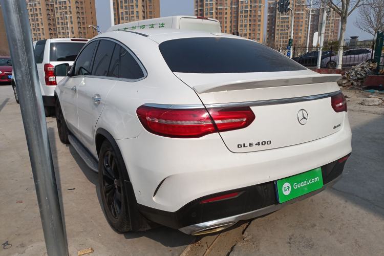 Used Mercedes-Benz GLE Coupe 2015 GLE 400 4MATIC Coupe SUV Rear Left 45 Deg