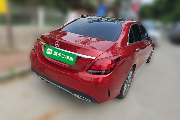 Used Mercedes-Benz C-Class 2021 C 200 L Fashion Edition Sport Version Rear Right 45 Deg