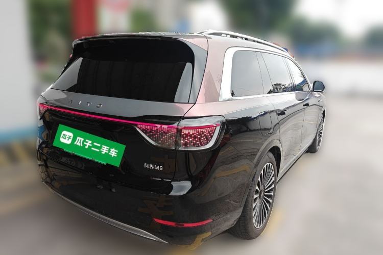 Used Hima AITO M9 2024 Range-Extended Ultra Version 42 kWh 6-Seater Model Rear Right 45 Deg