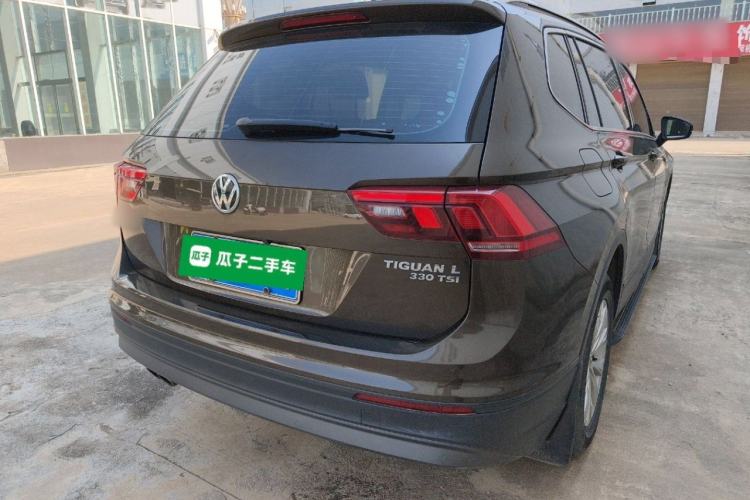 Used Volkswagen Tiguan L 2018 330TSI Automatic Two-Wheel Drive Luxury Edition Rear Right 45 Deg