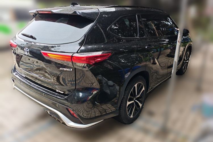 Used Toyota Crown Kluger 2021 2.5L HEV Four-Wheel Drive Luxury Edition Rear Right 45 Deg