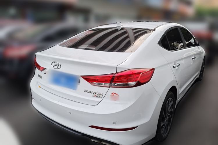 Used Hyundai Elantra (6th Generation / Lingdong) 2020 1.4T Dual-Clutch Xuan Dong · Dynamic Version Rear Right 45 Deg