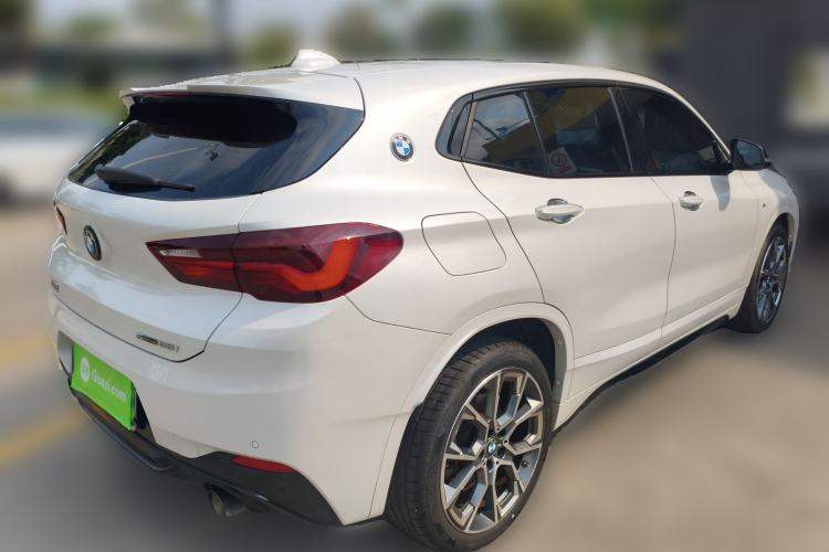 Used BMW X2 2021 sDrive25i Midnight Edition Rear Right 45 Deg