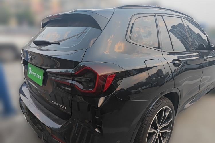 Used BMW X3 2022 Facelift xDrive30i Luxury Edition M Night Edition Package Rear Right 45 Deg