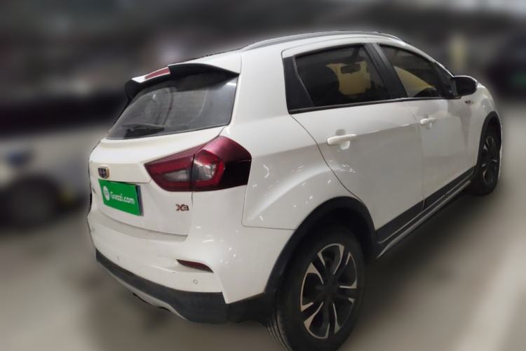 Used Geely Auto Vision X3 2019 Upgraded Model 1.5L CVT Elite Version Rear Right 45 Deg