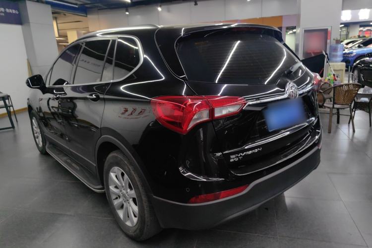 Used Buick Envision 2018 20T Two-Wheel-Drive Elite Model Rear Left 45 Deg