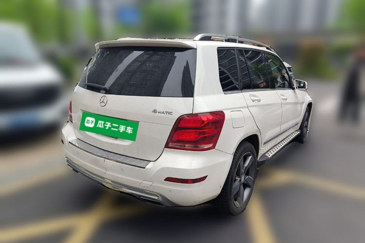 Used Mercedes-Benz GLK-Class 2013 GLK 300 4MATIC Dynamic Sunroof Model Rear Right 45 Deg