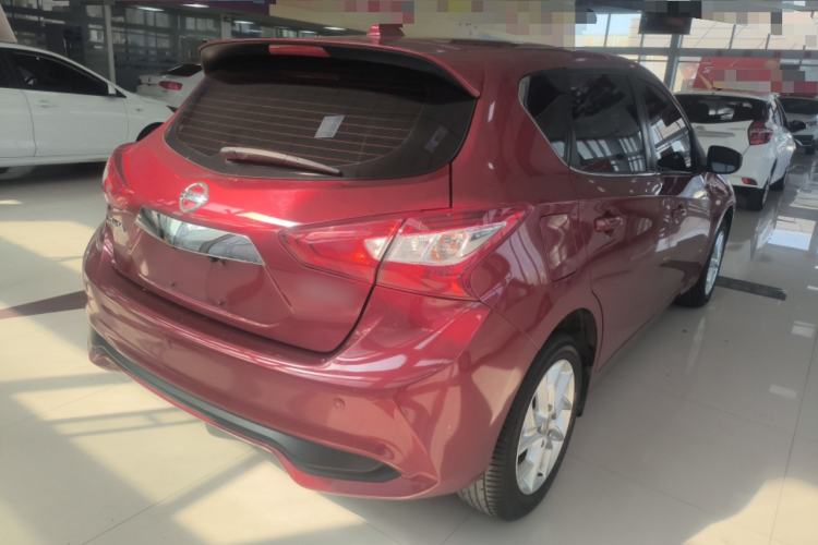 Used Nissan Tiida 2021 1.6L CVT Cool Edition Rear Right 45 Deg