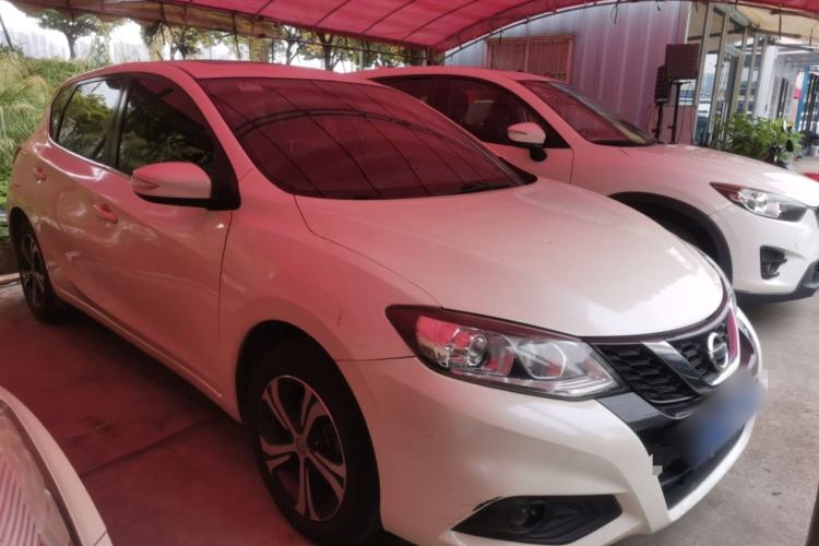 Used Nissan Tiida 2019 1.6L CVT Smart Drive Version China VI Standard Front Right 45 Deg
