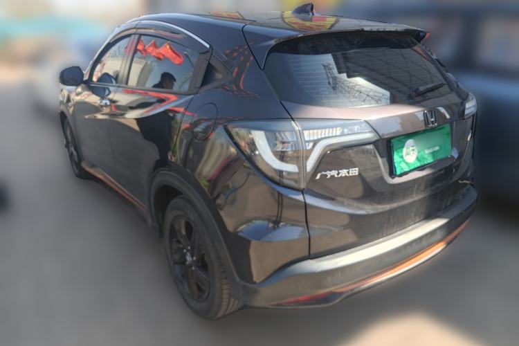 Used Honda Vezel 2022 1.5L CVT Phantom Night Pioneer Edition Rear Left 45 Deg