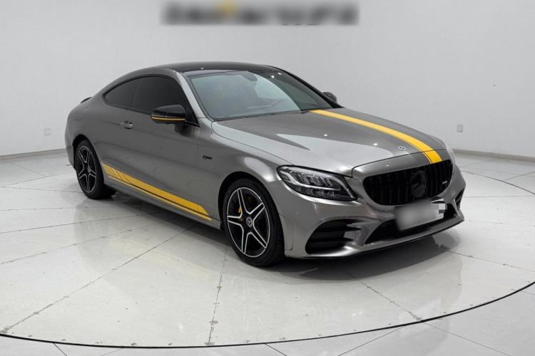 Used Mercedes-Benz C-Class 2022 Refreshed C 260 Coupe Front Right 45 Deg