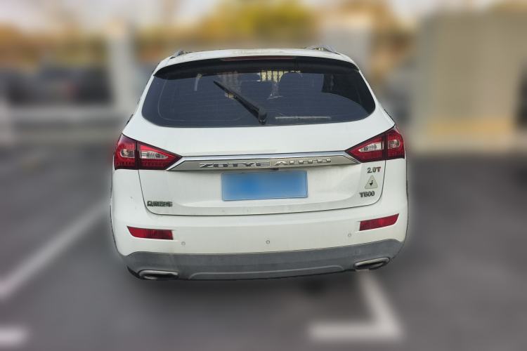 Used Zotye T600 2015 Family Edition 2.0T Manual Luxury Version Rear