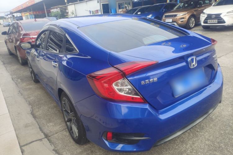 Used Honda Civic 2016 220TURBO CVT Prestige Edition Rear Left 45 Deg