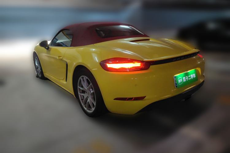 Used Porsche 718 2018 Boxster 2.0T Rear Left 45 Deg