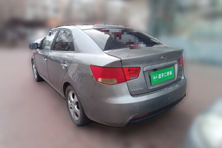 Used Kia Forte 2011 1.6L MT GLS Rear Left 45 Deg