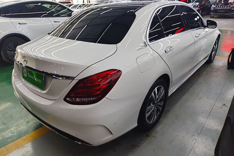 Used Mercedes-Benz C-Class 2018 C 200 L Sport Edition Rear Right 45 Deg