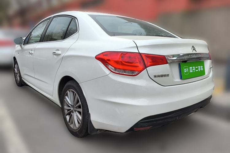 Used Citroen C4L 2013 1.8L Automatic Jingzhi Edition Rear Left 45 Deg