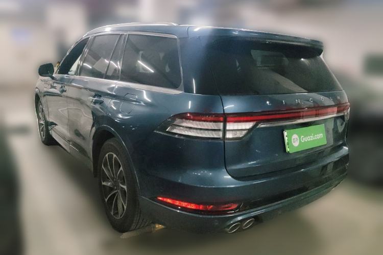 Used Lincoln Aviator New Energy 2020 3.0T V6 All-Wheel-Drive High-Performance Plug-in Hybrid Rear Left 45 Deg