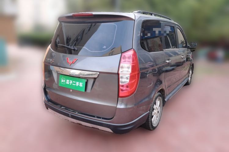 Used Wuling Hongguang 2013 1.5L S Comfort Model Rear Right 45 Deg