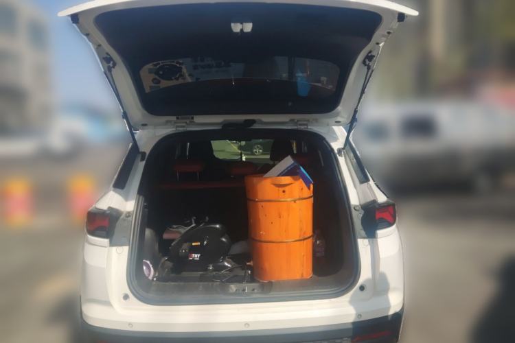 Used CHANGAN CS35PLUS 2021 Revised Version Blue Whale NE 1.4T DCT Luxury Edition Trunk