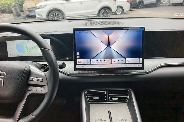 Used BYD Song Pro New Energy 2025 2nd Generation Intelligent Driving Version DM-i 75KM Leading Edition Interior 3