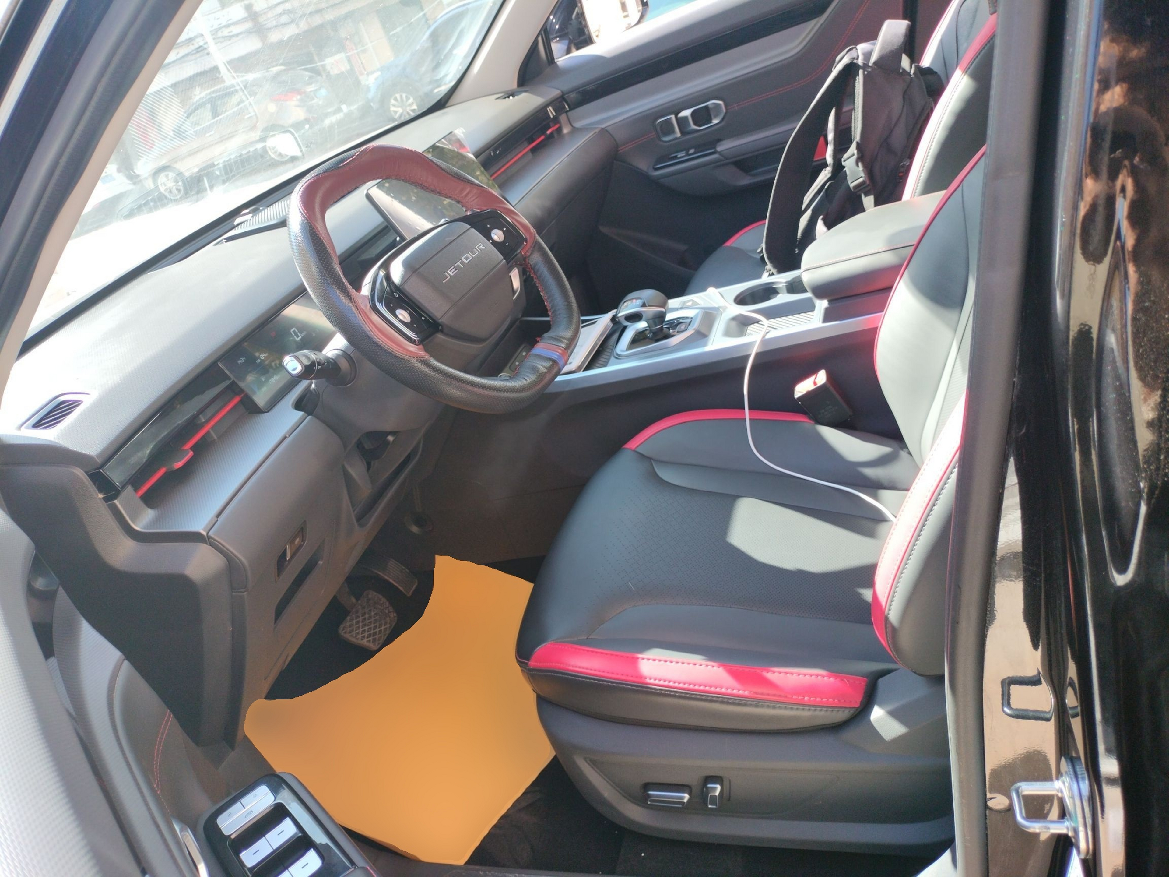 Avant de la voiture