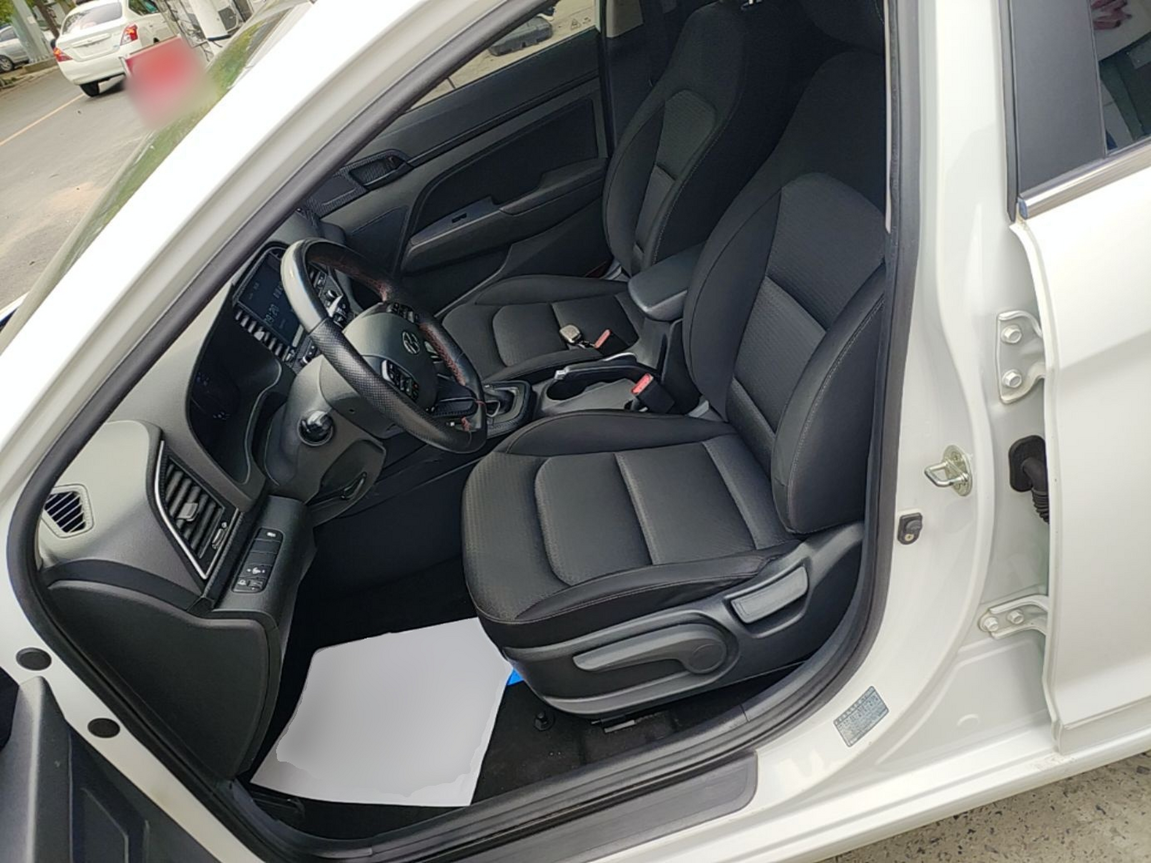 Avant de la voiture