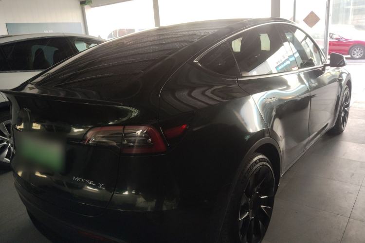 Used Tesla Model Y 2021 Standard Range Rear-Wheel Drive Version Rear Right 45 Deg