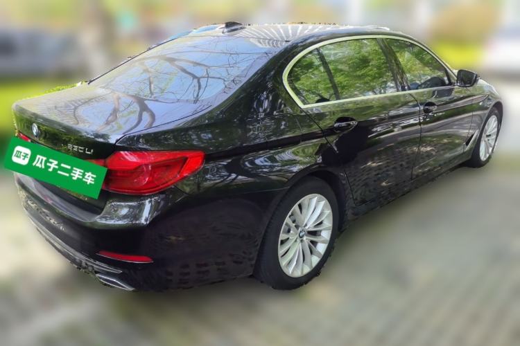 Used BMW 5 Series 2020 530Li Luxury Edition Premium Package Rear Right 45 Deg