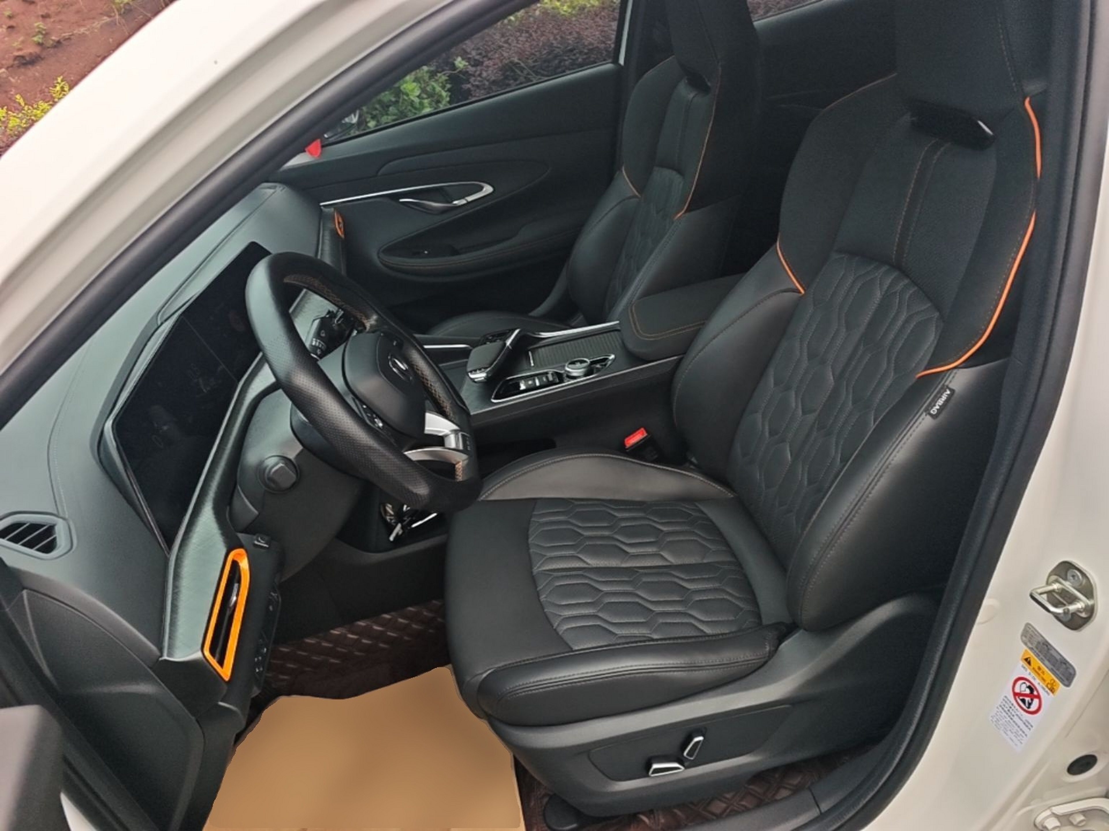 Avant de la voiture