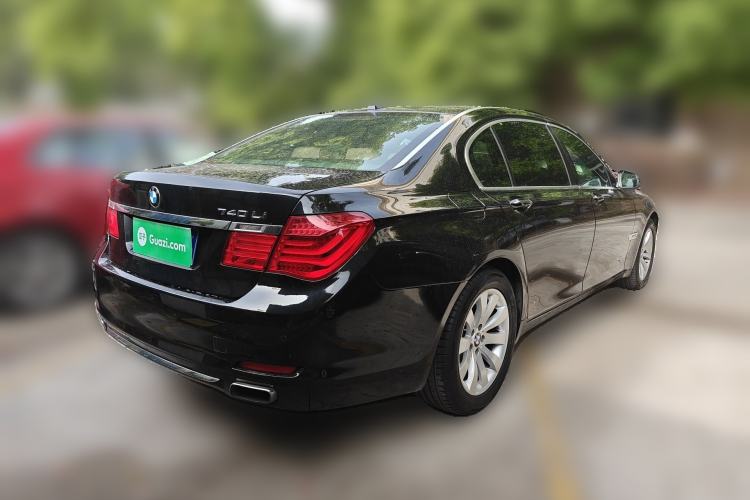 Used BMW 7 Series 2009 740Li Leading Model Rear Right 45 Deg